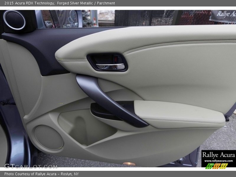 Forged Silver Metallic / Parchment 2015 Acura RDX Technology