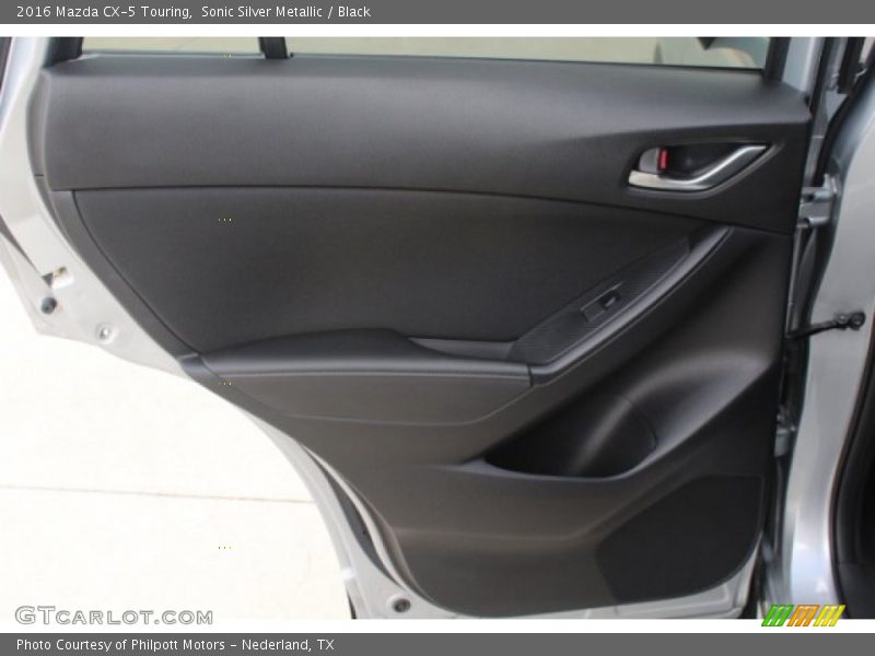 Sonic Silver Metallic / Black 2016 Mazda CX-5 Touring