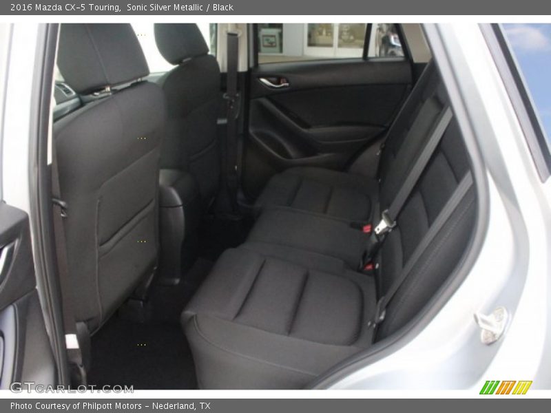 Sonic Silver Metallic / Black 2016 Mazda CX-5 Touring