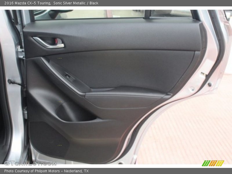Sonic Silver Metallic / Black 2016 Mazda CX-5 Touring