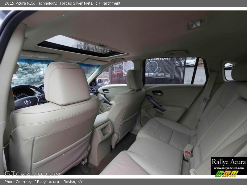 Forged Silver Metallic / Parchment 2015 Acura RDX Technology