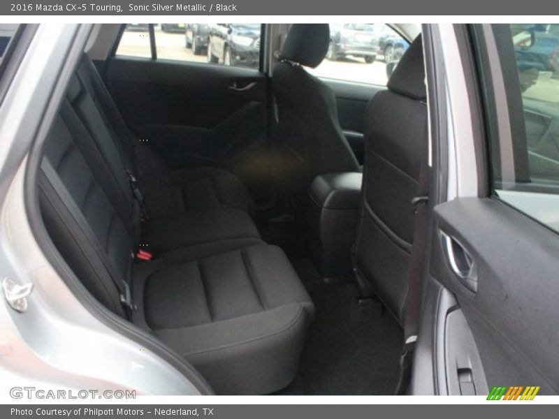 Sonic Silver Metallic / Black 2016 Mazda CX-5 Touring