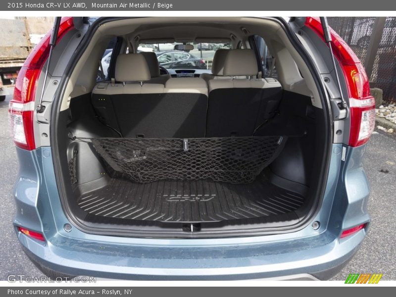 Mountain Air Metallic / Beige 2015 Honda CR-V LX AWD