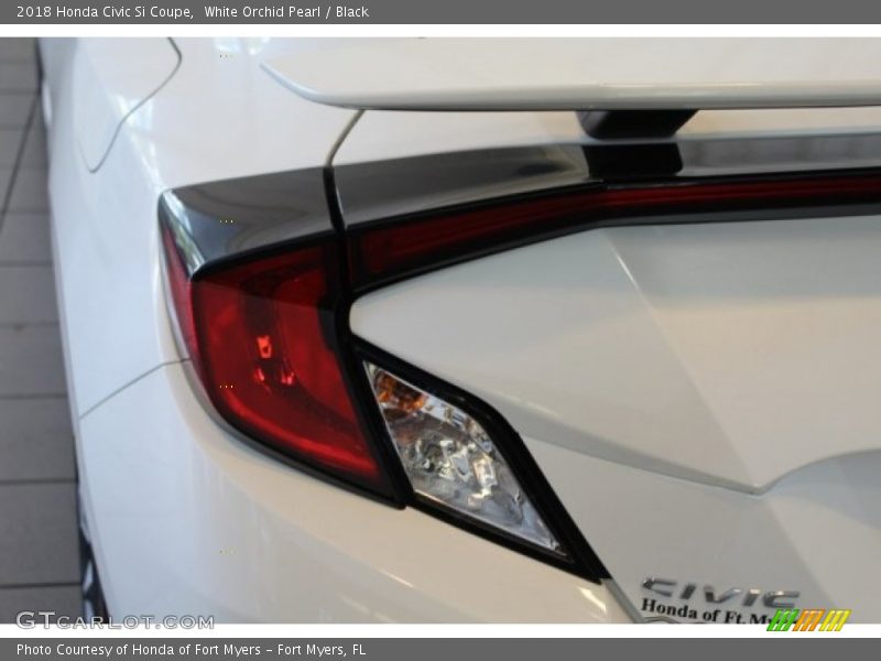 White Orchid Pearl / Black 2018 Honda Civic Si Coupe
