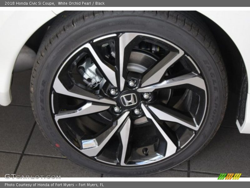 White Orchid Pearl / Black 2018 Honda Civic Si Coupe