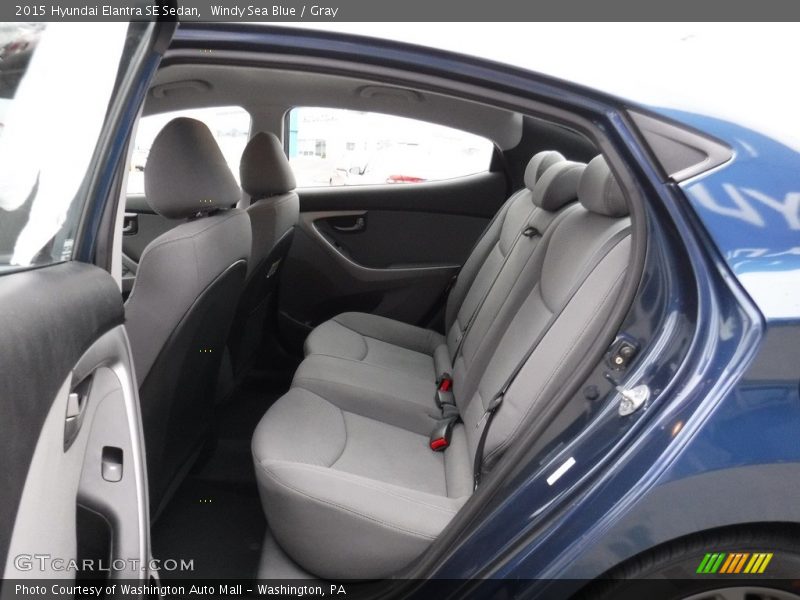 Windy Sea Blue / Gray 2015 Hyundai Elantra SE Sedan