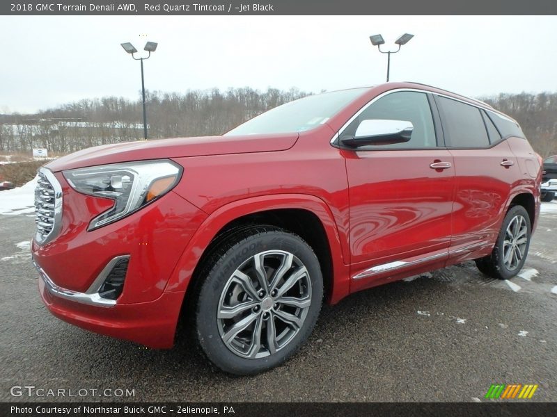 Red Quartz Tintcoat / ­Jet Black 2018 GMC Terrain Denali AWD