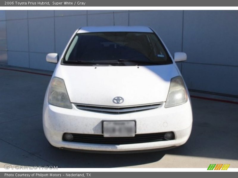 Super White / Gray 2006 Toyota Prius Hybrid