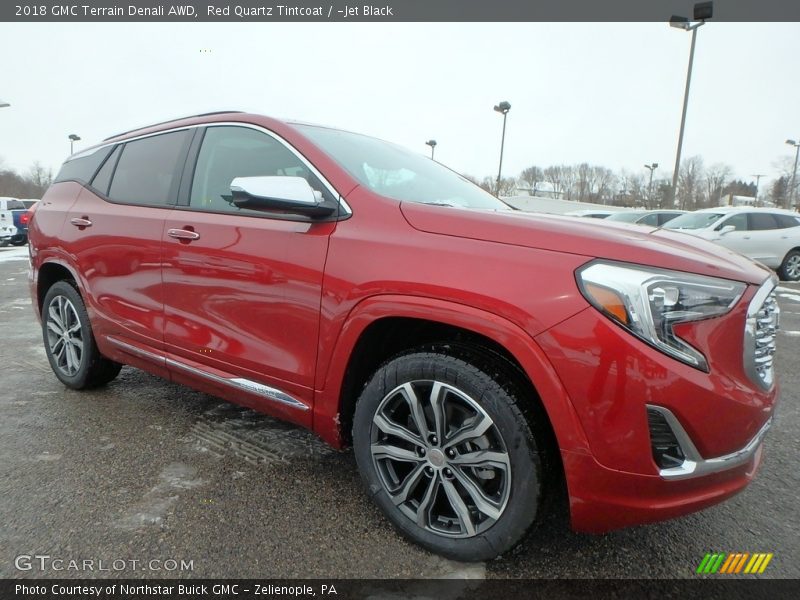Red Quartz Tintcoat / ­Jet Black 2018 GMC Terrain Denali AWD