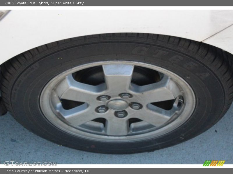 Super White / Gray 2006 Toyota Prius Hybrid