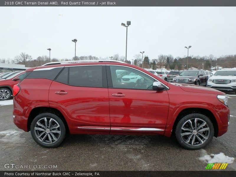 Red Quartz Tintcoat / ­Jet Black 2018 GMC Terrain Denali AWD
