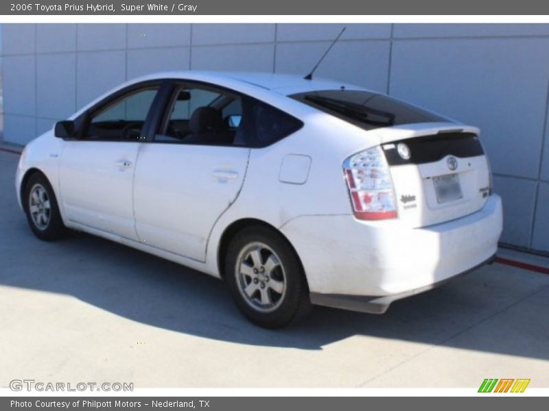 Super White / Gray 2006 Toyota Prius Hybrid