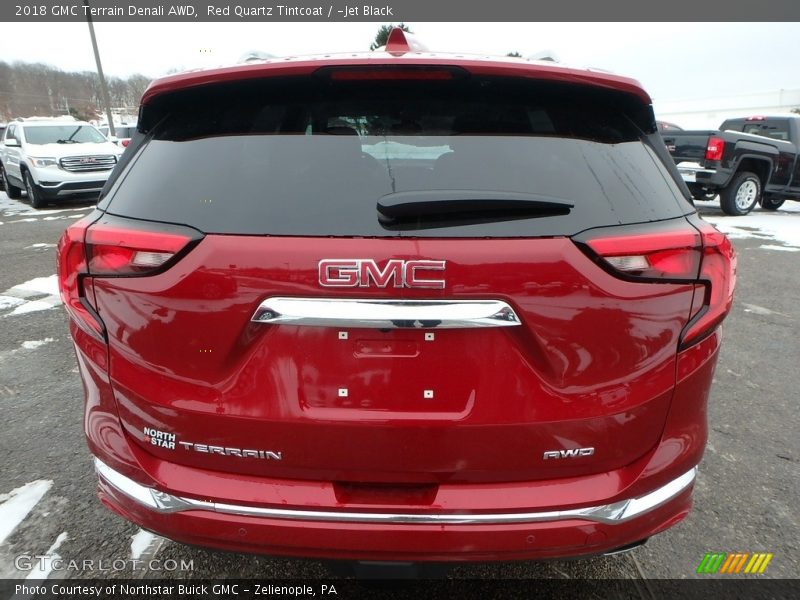 Red Quartz Tintcoat / ­Jet Black 2018 GMC Terrain Denali AWD