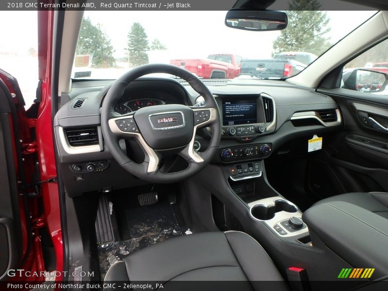 Red Quartz Tintcoat / ­Jet Black 2018 GMC Terrain Denali AWD