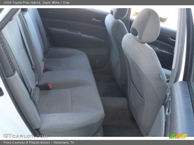 Super White / Gray 2006 Toyota Prius Hybrid