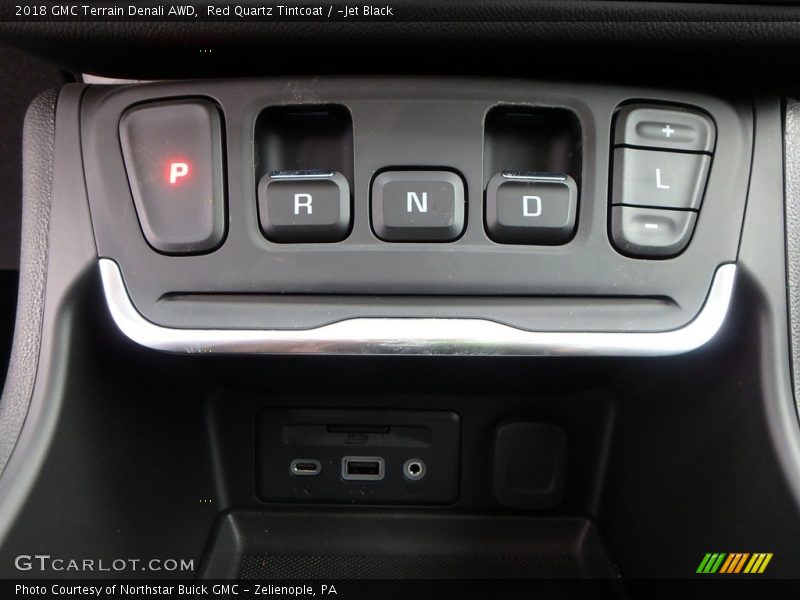 Red Quartz Tintcoat / ­Jet Black 2018 GMC Terrain Denali AWD