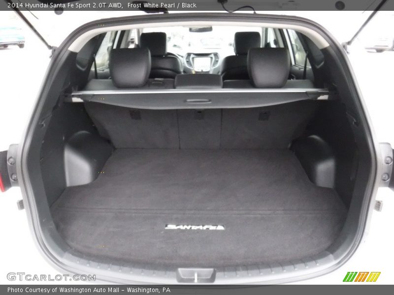 Frost White Pearl / Black 2014 Hyundai Santa Fe Sport 2.0T AWD