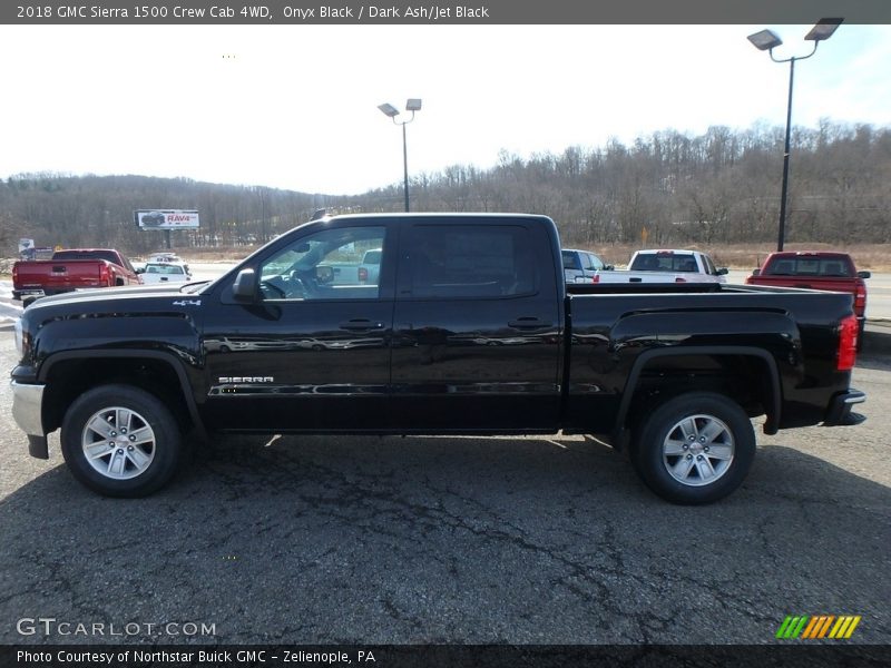 Onyx Black / Dark Ash/Jet Black 2018 GMC Sierra 1500 Crew Cab 4WD