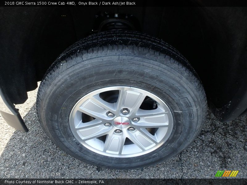 Onyx Black / Dark Ash/Jet Black 2018 GMC Sierra 1500 Crew Cab 4WD