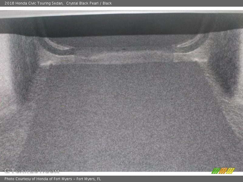 Crystal Black Pearl / Black 2018 Honda Civic Touring Sedan