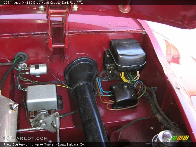 Dark Red / Tan 1954 Jaguar XK120 Drop Head Coupe