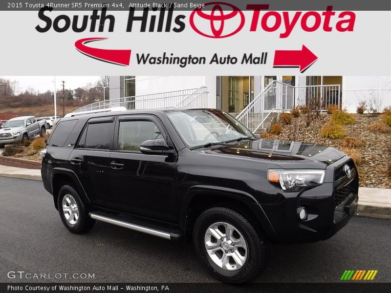 Attitude Black / Sand Beige 2015 Toyota 4Runner SR5 Premium 4x4