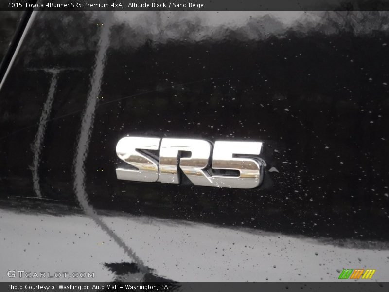 Attitude Black / Sand Beige 2015 Toyota 4Runner SR5 Premium 4x4