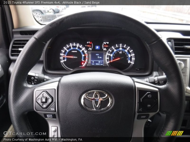 Attitude Black / Sand Beige 2015 Toyota 4Runner SR5 Premium 4x4