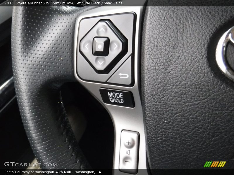 Attitude Black / Sand Beige 2015 Toyota 4Runner SR5 Premium 4x4