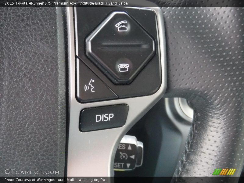 Attitude Black / Sand Beige 2015 Toyota 4Runner SR5 Premium 4x4