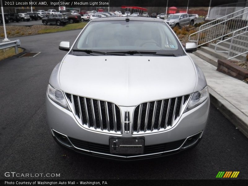 Ingot Silver / Medium Light Stone 2013 Lincoln MKX AWD