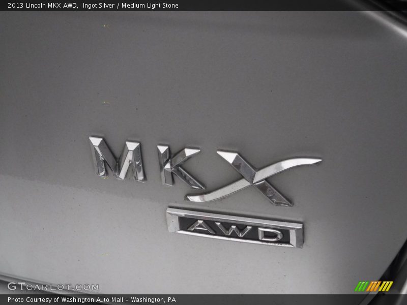 Ingot Silver / Medium Light Stone 2013 Lincoln MKX AWD