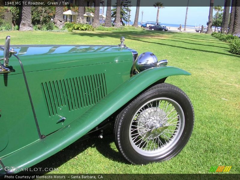 Green / Tan 1948 MG TC Roadster