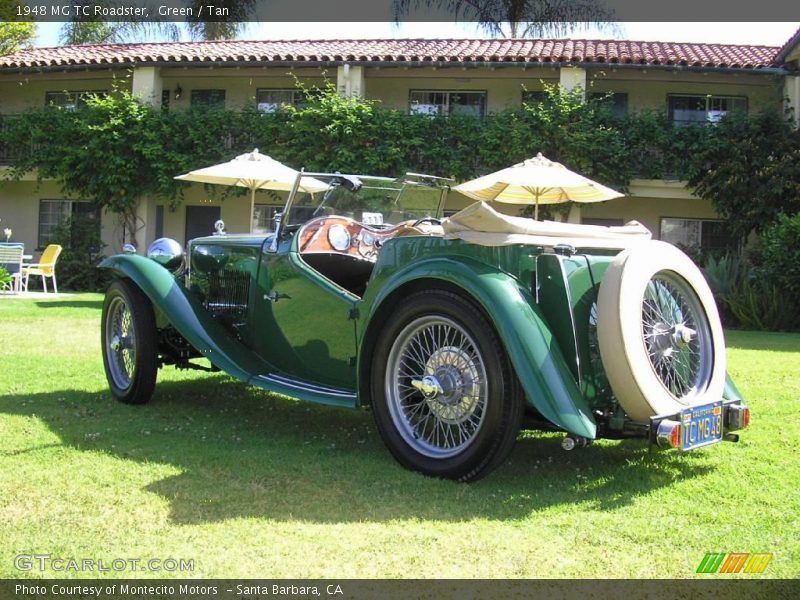 Green / Tan 1948 MG TC Roadster