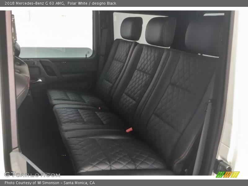 Polar White / designo Black 2018 Mercedes-Benz G 63 AMG