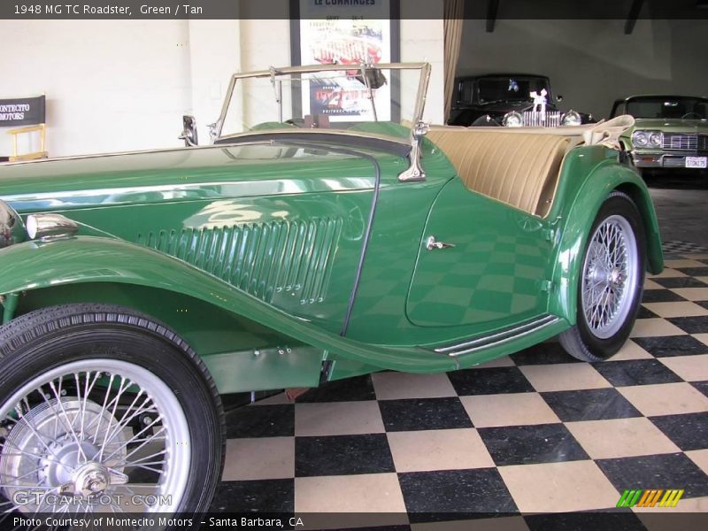 Green / Tan 1948 MG TC Roadster
