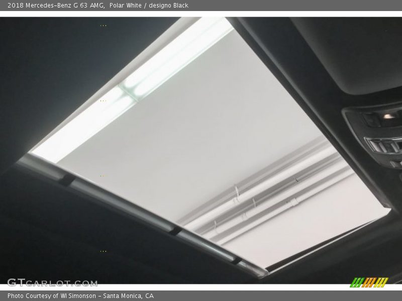 Polar White / designo Black 2018 Mercedes-Benz G 63 AMG