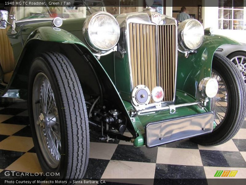 Green / Tan 1948 MG TC Roadster