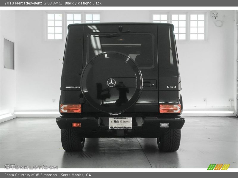 Black / designo Black 2018 Mercedes-Benz G 63 AMG