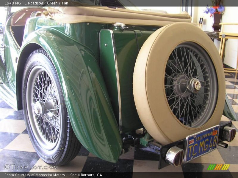 Green / Tan 1948 MG TC Roadster