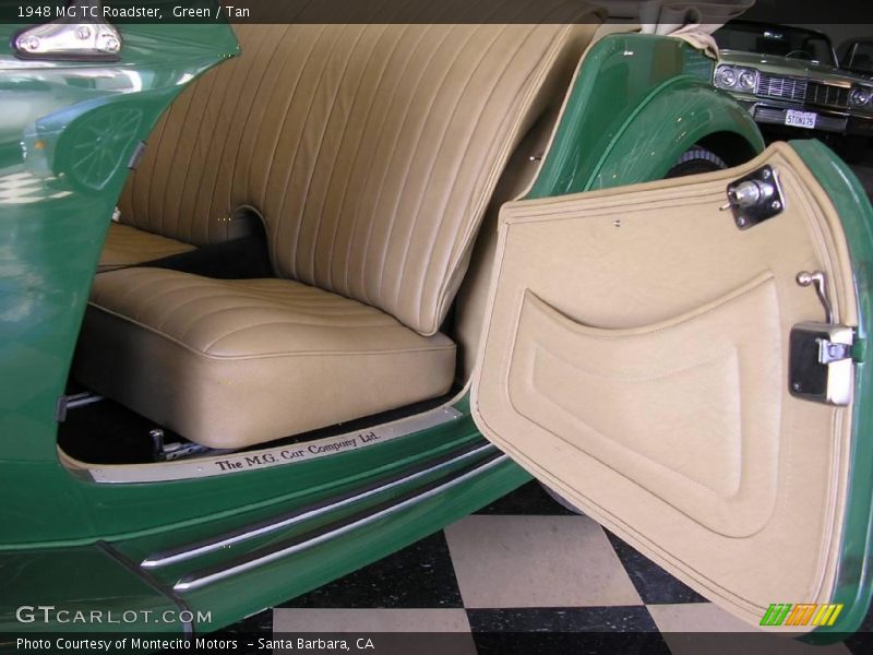 Green / Tan 1948 MG TC Roadster