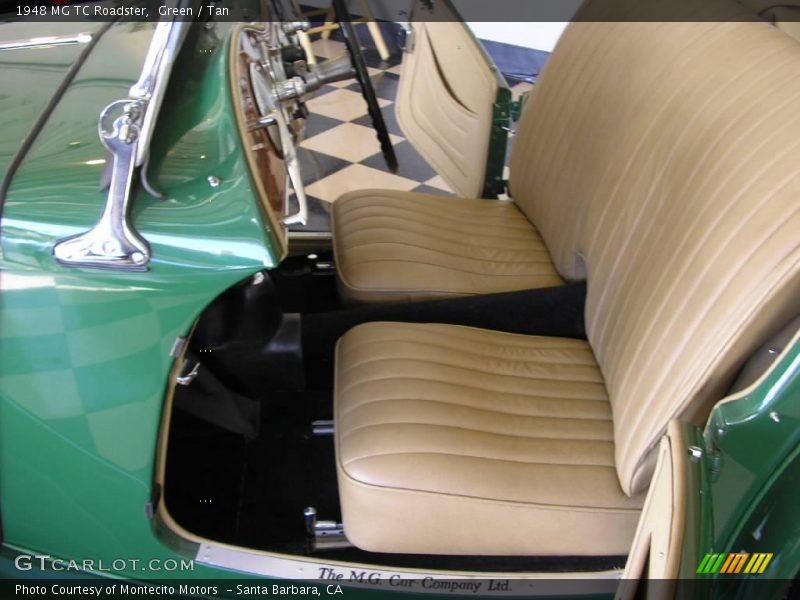 Green / Tan 1948 MG TC Roadster