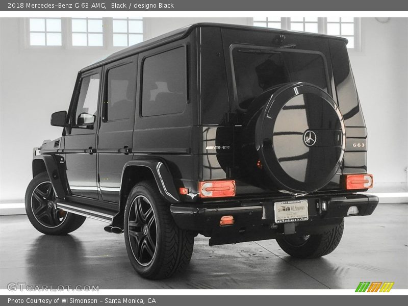 Black / designo Black 2018 Mercedes-Benz G 63 AMG