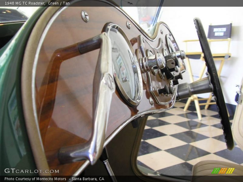 Dashboard of 1948 TC Roadster