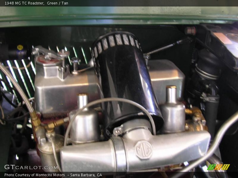 Green / Tan 1948 MG TC Roadster
