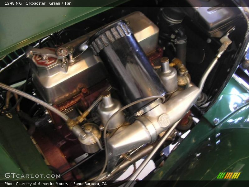 Green / Tan 1948 MG TC Roadster