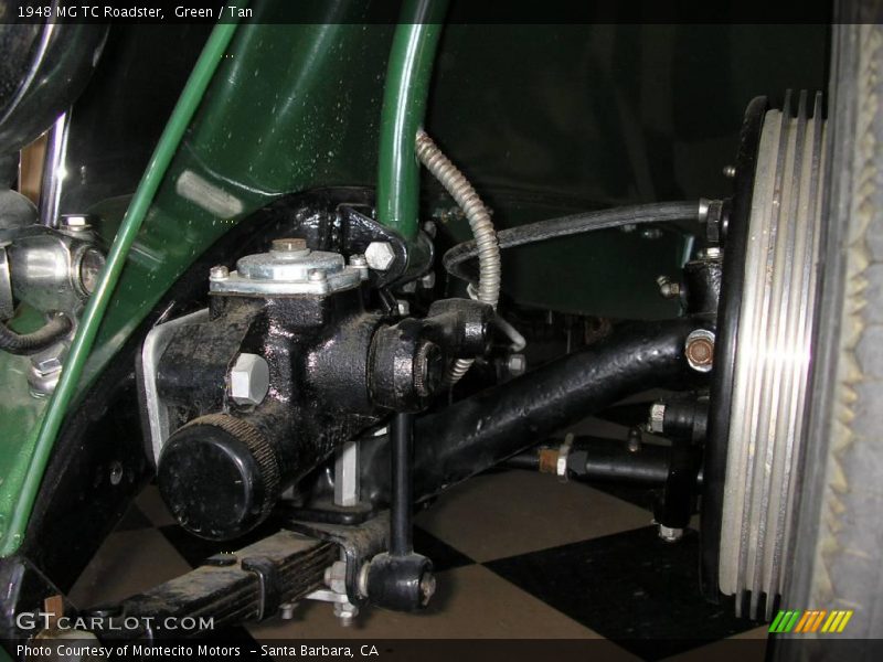 Green / Tan 1948 MG TC Roadster