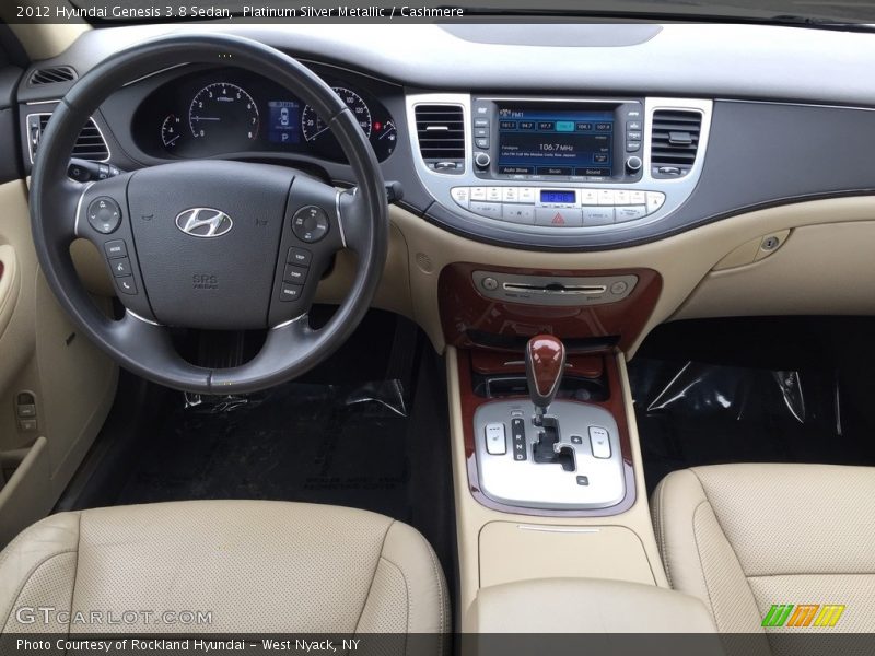 Platinum Silver Metallic / Cashmere 2012 Hyundai Genesis 3.8 Sedan