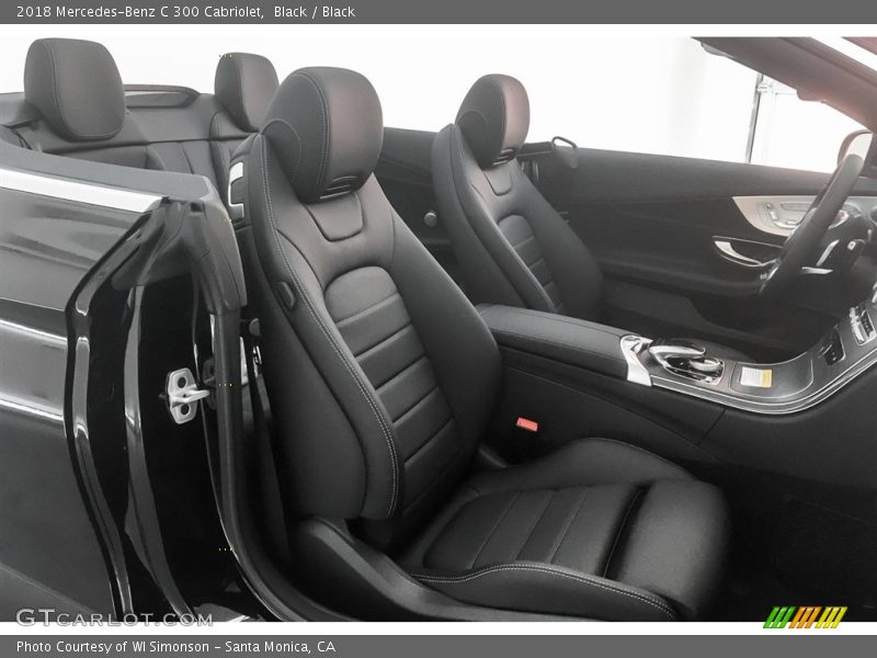 Black / Black 2018 Mercedes-Benz C 300 Cabriolet