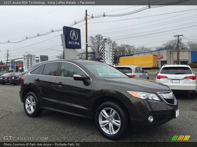 Kona Coffee Metallic / Parchment 2015 Acura RDX Technology